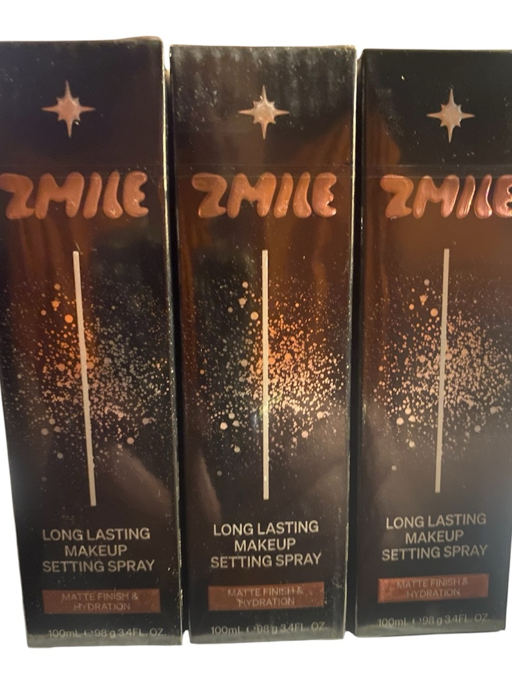 Long Lasting Makeup Setting Spray 3 full size bottles
